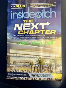 Tampa Bay Rays New Stadium/McGriff Inside Pitch Last 2024 Tropicana Field - Picture 1 of 1