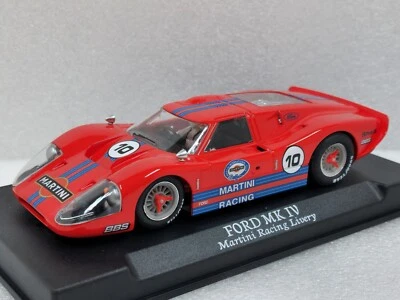 NSR 0410SW Ford Gt40 MKI Martini Racing vermelho, #10 Shark 21.500 RPM EVO 1/32 slot - Imagem 1 de 4