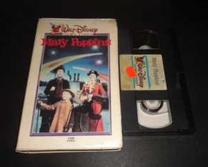 Mary Poppins (VHS, 1964) Family Disney White Clamshell Big Box Rare HTF OOP - Picture 1 of 4