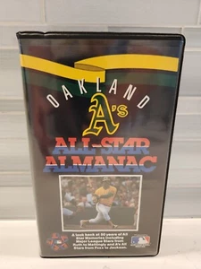 Oakland A's Athletics All-Star Almanac A Look Back at 50 Years MLB VHS 1987 - Bild 1 von 12