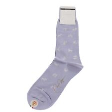 VK Nagrani NWT Dress Socks Mid Calf Lavender Zodiac Cotton Blend One Size