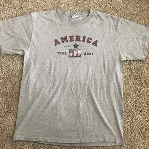 Vintage 2001 Sonoma America Shirt Size L Men’s September 11th Shirt - Picture 1 of 3