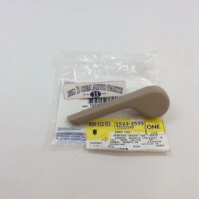 Chevrolet Silverado Avalanche Tahoe GMC RH Tan Seat Recliner Handle new OEM - Image 1 of 4