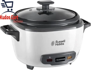 Russell Hobbs Arrocera Eléctrica 2Kg 12 Porciones Extraíble Antiadherente Tazón Nuevo - Imagen 1 de 14