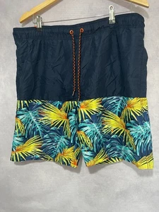 Faded Glory Herren Bademode Shorts Hawaii Style Blumenmuster Gr. M #254 - Bild 1 von 7
