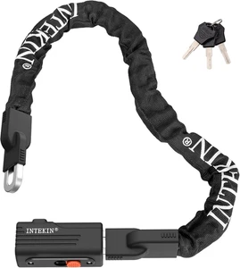 Bike Chain Lock 3FT/4FT/5FT Heavy Duty Bike Lock Anti-Theft Bicycle Chain Lock - Picture 1 of 12