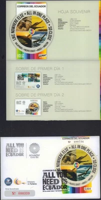 GALAPAGOS ISLANDS ECUADOR 2015 FDC COVER MINT MNH - Image 1 of 4