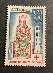 Andorra, French: 1964 Semi-postal, Scott B1, Mint Never Hinged - Picture 1 of 2