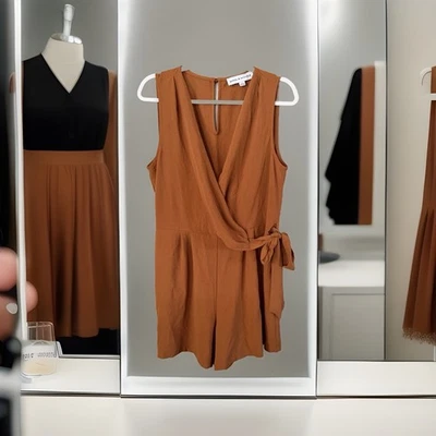 EMMA & MICHELE MAMELUCO MUJER COBRE NARANJA ÓXIDO SIN MANGAS TALLA L Foto 1 de 4