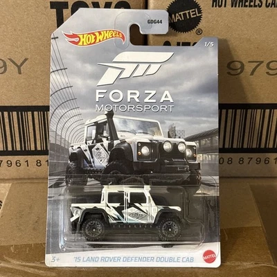 HOT WHEELS '15 Land Rover Defender Double Cab - Mainline - FORZA MOTORSPORT - Immagine 1 di 3