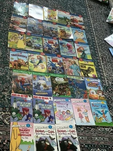 Learn to Read Book Lot of 33 Level 1 I Can Read Step Into Reading Ready-to-Read - Bild 1 von 8