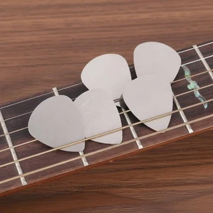 Edelstahl-Gitarrenplektrum Spiegelpoliert Daumenplektrum Leicht und tragbar - Afbeelding 1 van 9