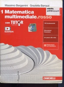 2024 MULTIMEDIALE MATHEMATIK. ROT MIT TUTOR - BERGAMINI/BAROZZI - Bild 1 von 2