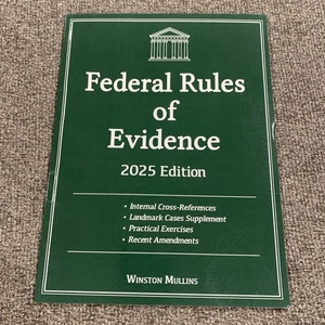 Federal Rules of Evidence Ausgabe 2025 von Winston Mullins - Bild 1 von 3