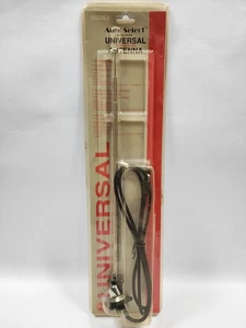 Antena de montaje superior plateada Peterson 95020-1 NIP 48" cable nuevo stock antiguo - Imagen 1 de 9