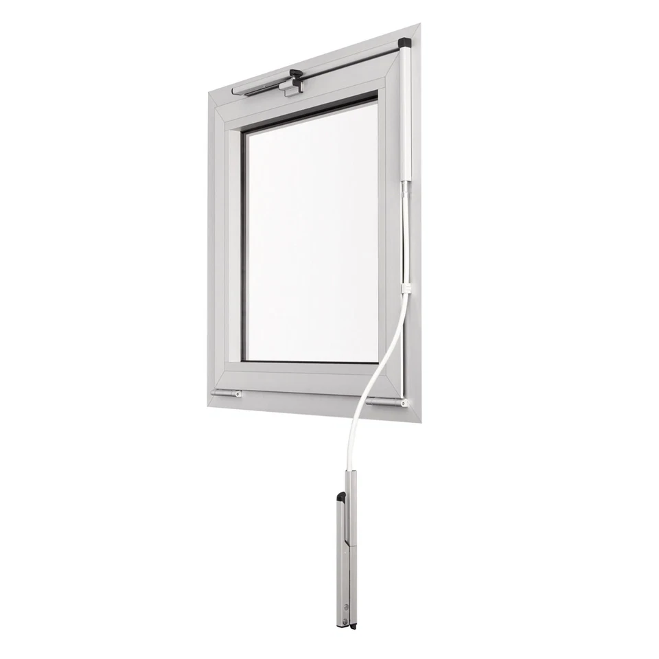 GEZE flexibles Gestänge ohne Zubehör OL90N weiß + EV1 700, 1000 und 1250 mm - Bild 1 von 1