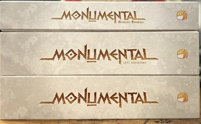 Monumental Board Game /w Lost Kingdoms and African Empires Expansions Complete - Image 1 of 4
