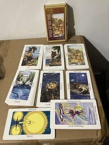 I Tarocchi degli Orishas Bilingue Inglese Spagnolo Tarocchi 77 Carte Zolrak - Foto 1 di 8