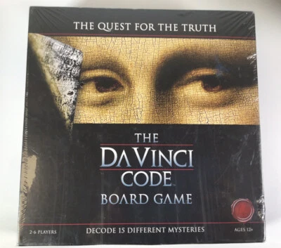 The DaVinci Code Board Game  New & Sealed  Winning Moves   Mystery Game Age 12+ - Image 1 of 4