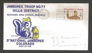 1960 US Boy Scout Jamboree Colorado Springs Troop 77 Watchung Area Council - Picture 1 of 1