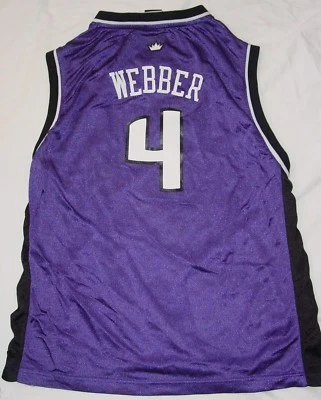 CAMISETA DE BALONCESTO VINTAGE REEBOK CHRIS WEBBER SACRAMENTO KINGS-XL JUVENIL (18-20) Foto 1 de 2