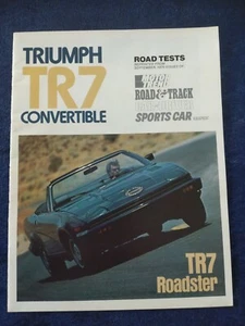 Triumph TR7 Convertible Prospekt 1979 englisch - Picture 1 of 10