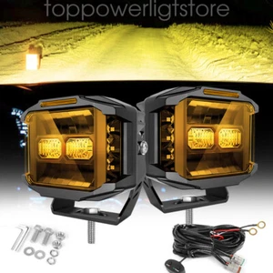 3" 5" 7" LED Driving Lights Offroad Spot Fog Lamps Pods DRL SUV ATV Jeep Truck - Picture 1 of 35