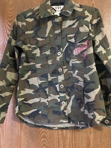 EV1 Camo Print Women XXL Button Up Jacket - Picture 1 of 1