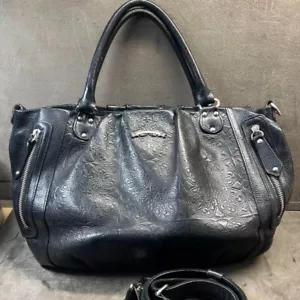 DEAL DESIGNTote Bag Chrome Hearts 2Way Shoulder Bag Horse Leather 15.7" x 11.8" - Picture 1 of 10