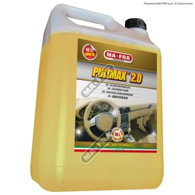 MAFRA PULIMAX 2.0 DETERGENTE PULITORE INTERNI AUTO SEDILI PLASTICHE 4500 ML - Immagine 1 di 2
