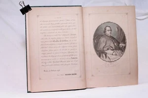 Libro antico "Fabiola o la Chiesa delle Catacombe" Wiseman 1878 illustrato - Foto 1 di 12