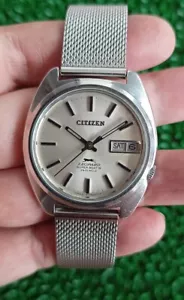 SCHÖNE VINTAGE CITIZEN LEOPARD SUPER BEAT8 ORIGINAL ZIFFERBLATT AUTOMATIK 24 JEWELS UHR - Bild 1 von 14