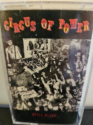 CIRCUS OF POWER Still Alive 1989 CASSETTE TAPE 6 TRACK EP HARD ROCK HEAVY METAL - Image 1 of 4
