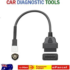 3 Pin to OBD2 Fault Code Scanner Diagnostic Cable Compatible for Yamaha Bike. - Picture 1 of 13
