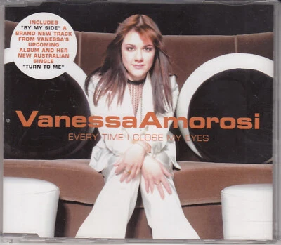 VANESSA AMOROSI Every Time I Close My Eyes MCD 2001 RAR & WIE NEU Pop Klassiker! - Bild 1 von 4
