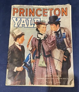 Princeton vs Yale University Game November 17, 1956 Football Program - Picture 1 of 9