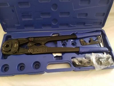1 1/4" Pex crimp Multi-Tool with 1/2", 3/4", 1" Heads - Image 1 of 4