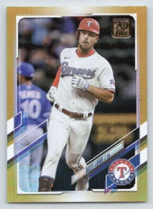 2021 Topps Update Gold Foil #US136 Nate Lowe (ref 223174) - Picture 1 of 2
