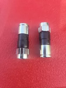 1000 x PPC EX6XL PLUS COAX RG6 F COMPRESSION CONNECTORS NEW OPEN BAGS - Picture 1 of 5