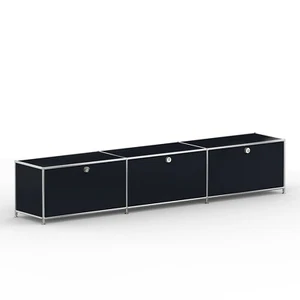SYSTEM8X Lowboard 1003 - 3 x Klappe Regalsystem Modul Schrank Design Büroschrank - Bild 1 von 13