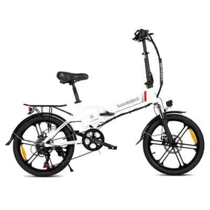 Samebike 20LVXD30-II 350w 48 v10ah pieghevole bici elettrica BIANCO - Imagen 1 de 8