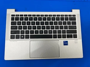 Genuine HP ProBook 630 G8 Laptop Palmrest US Backlit Keyboard Battery Touch Pad - Picture 1 of 2