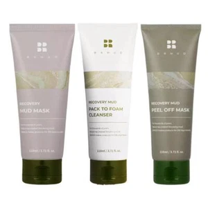 BRMUD 3 In 1 Set Recovery Mud Mask 3.71oz With 100% Pure "Boryeong" Mud K-B QXA - Picture 1 of 20