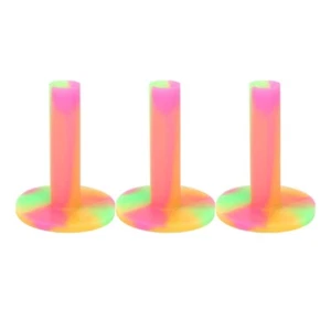 3Pcs Golf Tees Rubber Training Balls Stand Tees for Practice Driving Mat - Bild 1 von 8