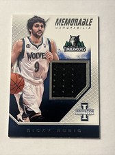 2013-14 Innovation Memorable Memorabilia #28 Ricky Rubio Jersey #d /99 T Wolves