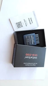 Unicarscan UCSI-2100 Bluetooth OBD2 Adapter, Bimmercode, Bimmerlink, Motoscan. - Picture 1 of 3