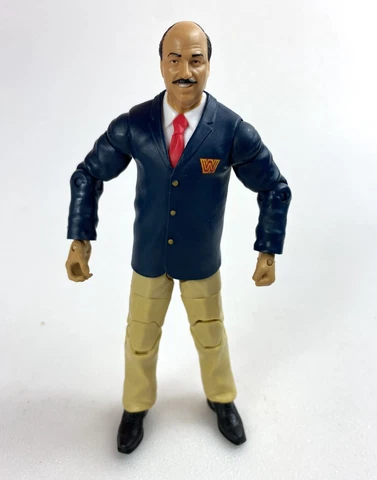 Mean Gene Okerlund WWE Mattel Elite Flashback Series Action Figure Wrestling WWF Cover