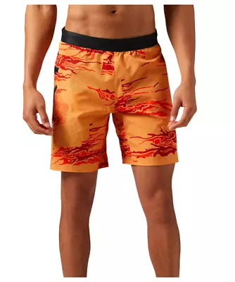 REEBOK CROSSFIT SPEED BOARD SHORTS FRENTE CAMUFLAJE HOMBRE GRANDE L NUEVO CON ETIQUETAS Foto 1 de 4