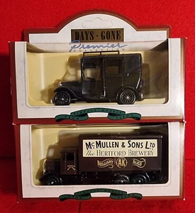 Lledo Days Gone: 1933 Austin Taxi Plus McMullen & Sons Truck Die Cast Models NEW - Picture 1 of 13