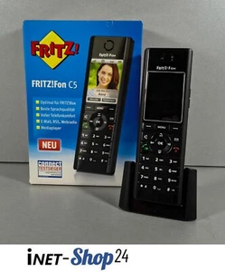 AVM FRITZ ! Téléphone confort Fon C5 noir - DECT | Revendeur FR - Photo 1/1